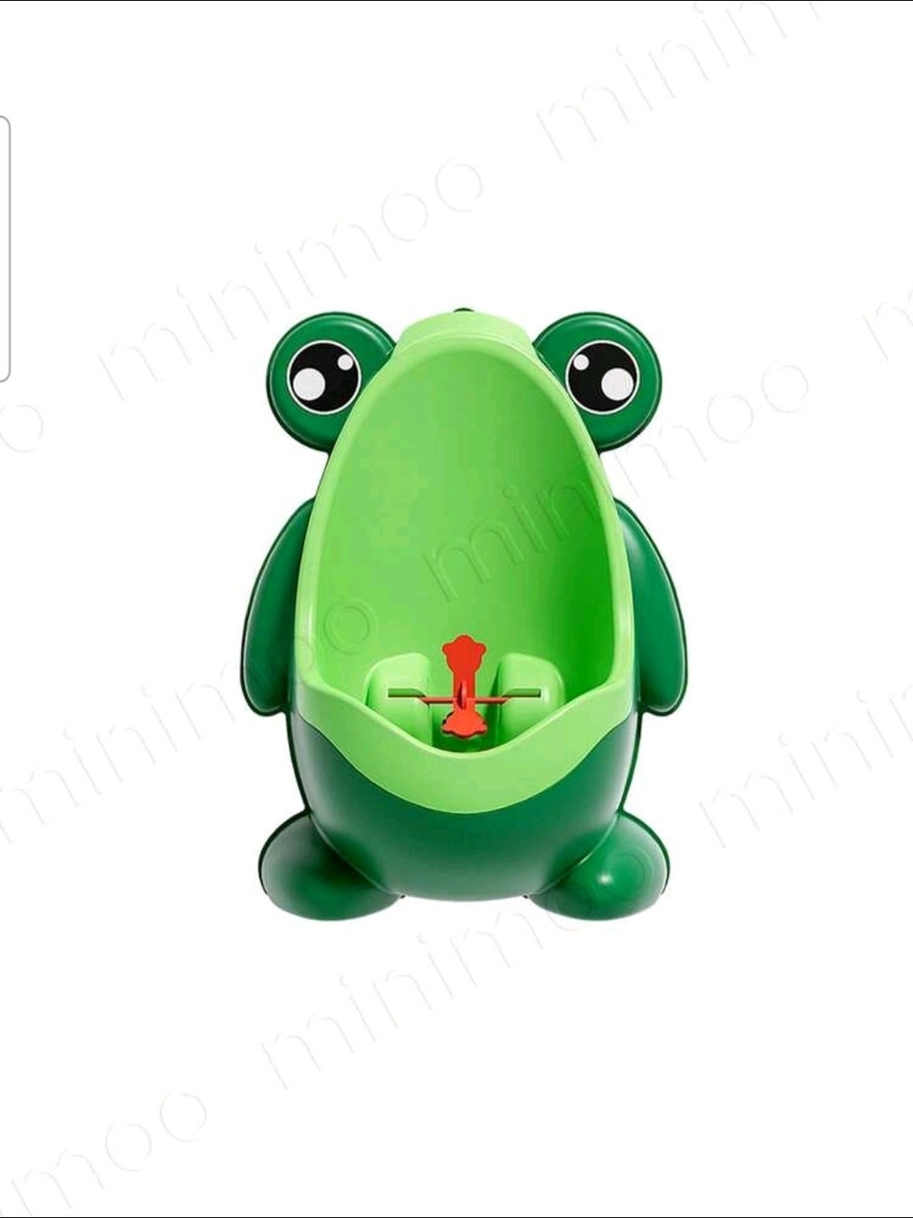 SHEIN Green Frog Potty Training Urinal with Red Target